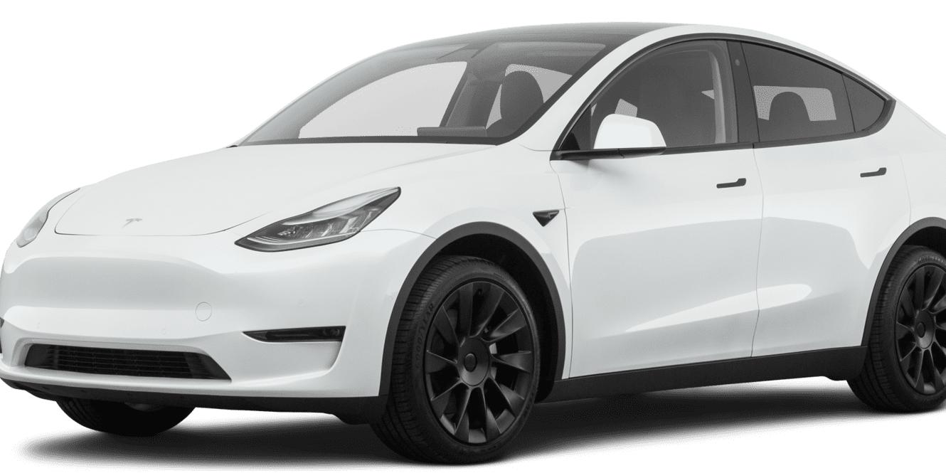 TESLA MODEL Y 2021 5YJYGDEE3MF274360 image